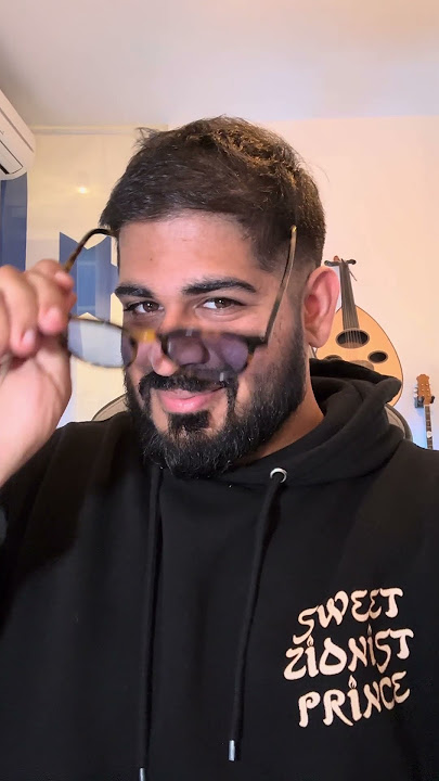 Tal Oran wearing Sweet Zionist Price hoody